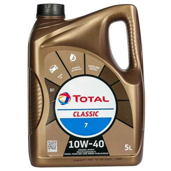 Масло моторное 10W40 Сlassic Total