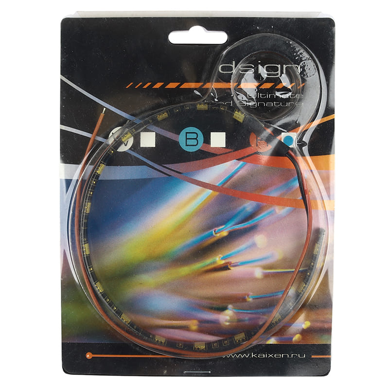 XTSL5030R, лента черная 30см (5050) красн. dSign (152349)