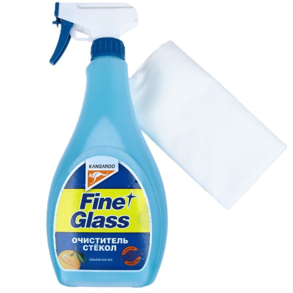 полироль- очиститель стекла FineGlass 500 ml (320119) :2: