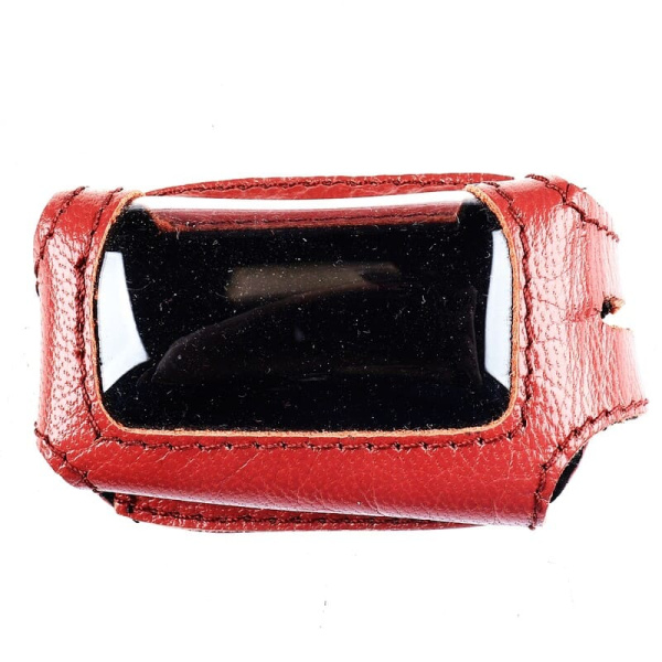 Чехол на а/сигн. Star-Line A4/A6/A8, SL-0301 (кожа) бордов.