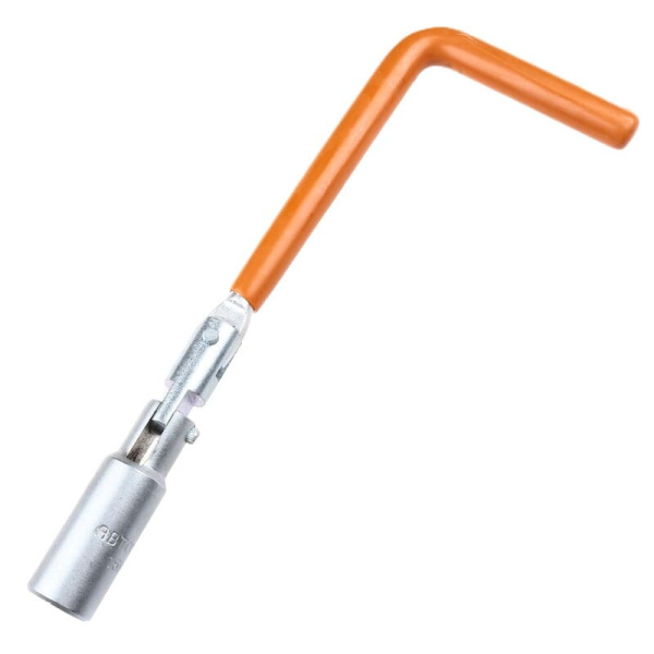 Ключ свечной Г-обр. АД-34162, 16мм 250 mm (с карданом) АвтоДело