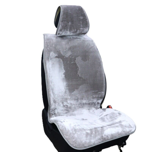Накидка "Alpaca plus" иск. мех (22161) L.GY св.-серый