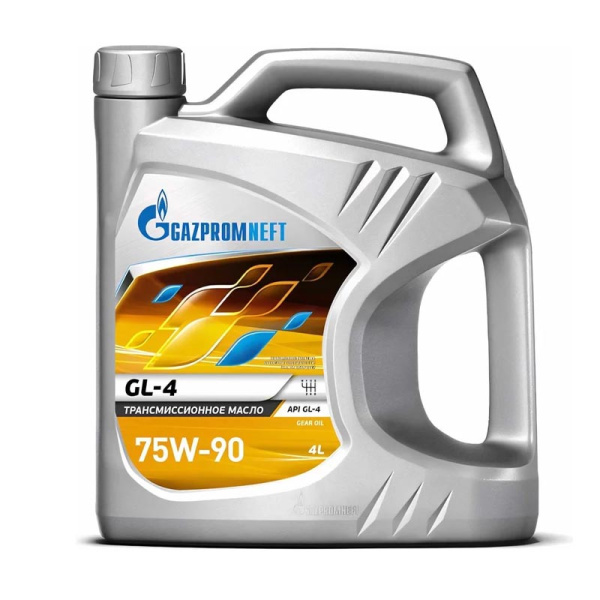 Жидкость трансмиссионная 75W90 GL-4 4л Gazpromneft