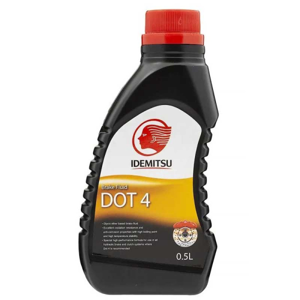 Тормозная жидкость BF DOT4, 0,5л (30485005-812) Idemitsu