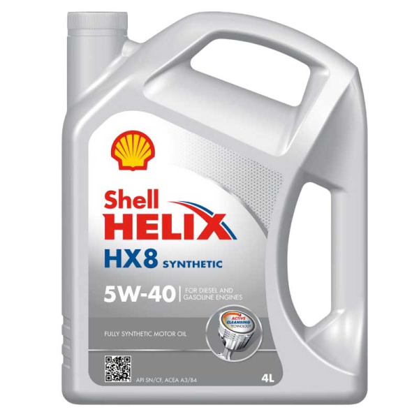 масло 5W40 SNCF синт.4л HX8 Shell Helix