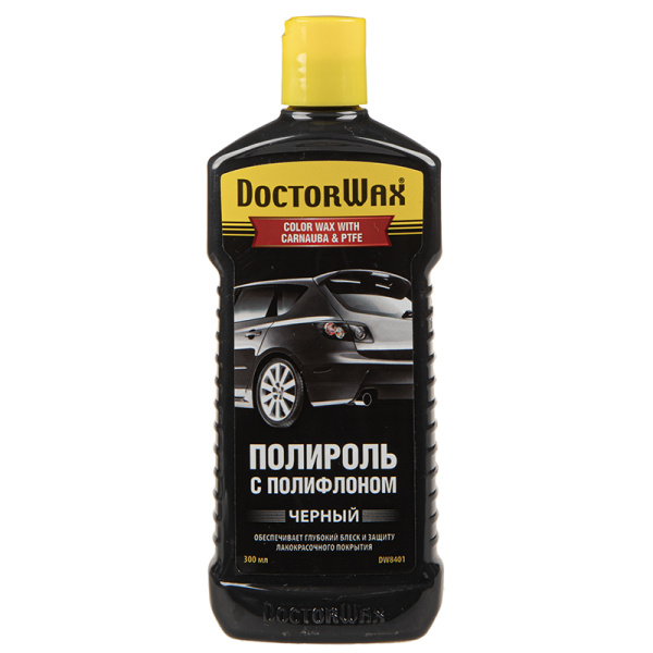 полироль кузова защитная с тефлоном черн. 300мл (DW8401HG8401084011184018)