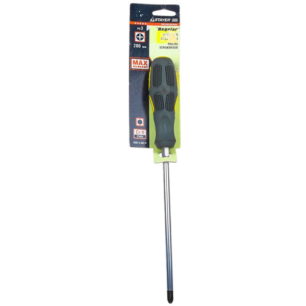 Отвертка (магн.) STAYER  PH №3*200 мм (2582-3-200) (042868)