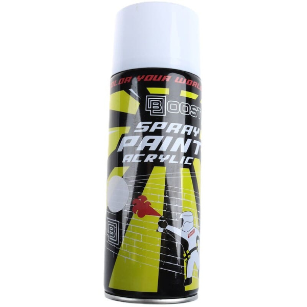 Грунтовка -спрей BOOST SPR-MW1007/SP-MW1007  520мл белая матовая