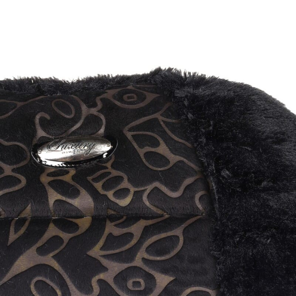 Чехлы LUXURY перед.ряд (2шт) черный (LUX-101 BK/1160003-101 BK,556654/461600)