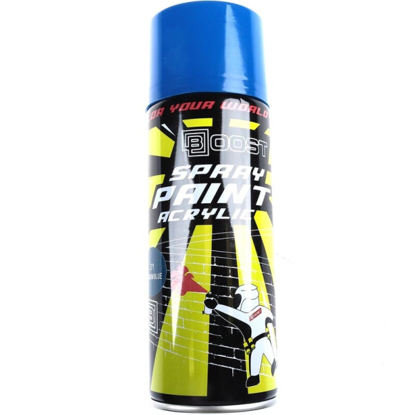 Краска-спрей BOOST  SP-B21  520мл синяя