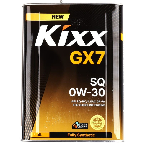Масло 0W30 SP/GX-7 Kixx SQ 4л синтетическое L218244TE1 (915915)