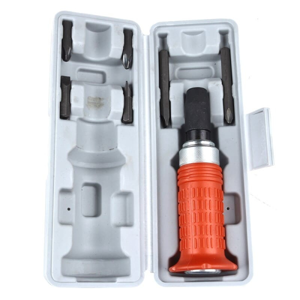 Отвертка ударно-поворот.1/2 с битами (6шт) 1040-10-S7 STURM