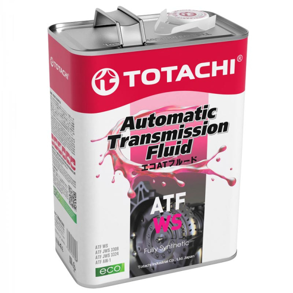 Жидкость для автомата ATF WS TOTACHI 4л (20804691308)