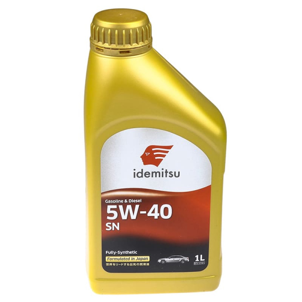 Масло 5W40 SN/CF Idemitsu Fully-Synthetic 1л синтетическое GF-5 (30011333-724)