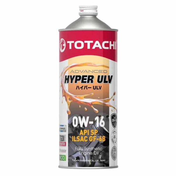 Масло 0W16 SPGF-6B Hyper ULV 1л синт Totachi