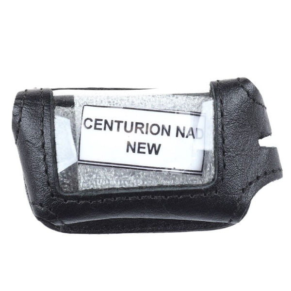 Чехол на а/сигн. Centurion NAD (new) (кожа) черный