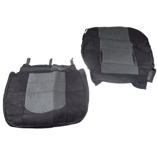 Чехлы Modern (+пояснич.подушка) черн. (к-т 13шт)  MO-3204 BK (432047)