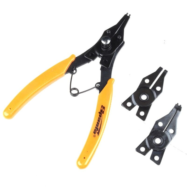 Съемник для стопор.колец, с насадками 150 мм, универс. (183505/103143) Sparta