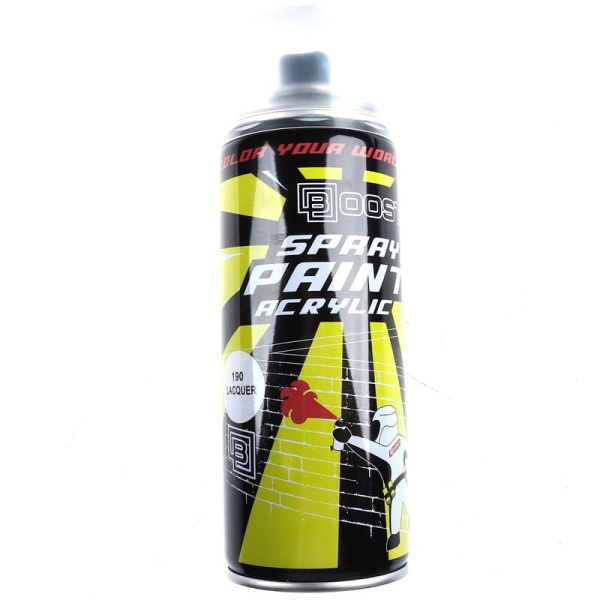 Краска-спрей BOOST  SP-GL190  520мл лак глянцевый