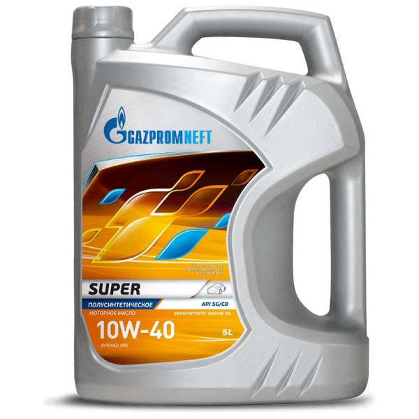 Масло 10W40 SGCD Gazpromneft Super 5л полусинтетическое