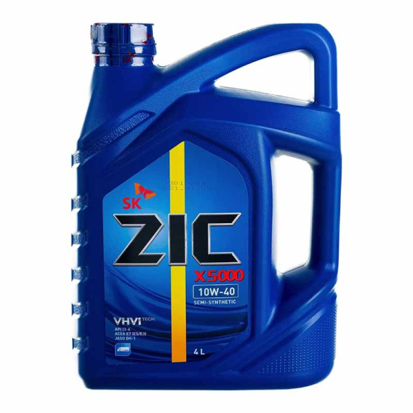 Масло 10W40 CI-4SL ZIC X5000