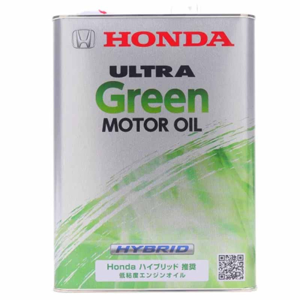 Масло 0W16 Ultra Green Hybrid Honda синтетическое 4л