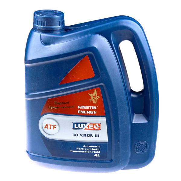 Жидкость для АККП LUXE ATF DEXRON-III 4л, полусинт. (30467) 038290
