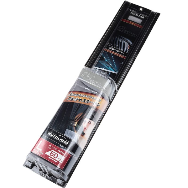 Шторки Premium L 42-47см серые (к-т 2шт.)  (300-05 GR/GY/987953)