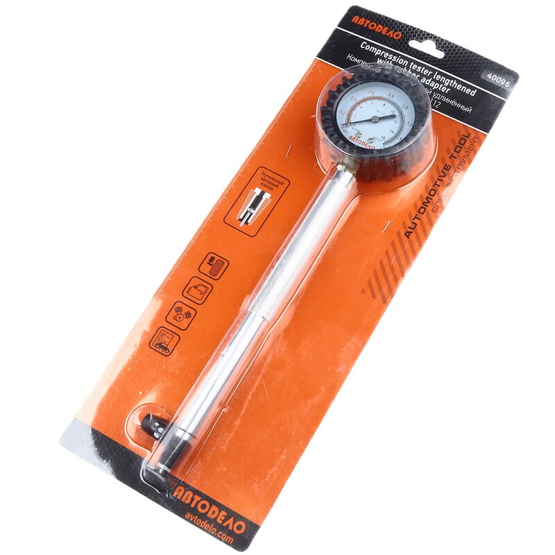 Компрессометр Автодело резьбовой (40096)