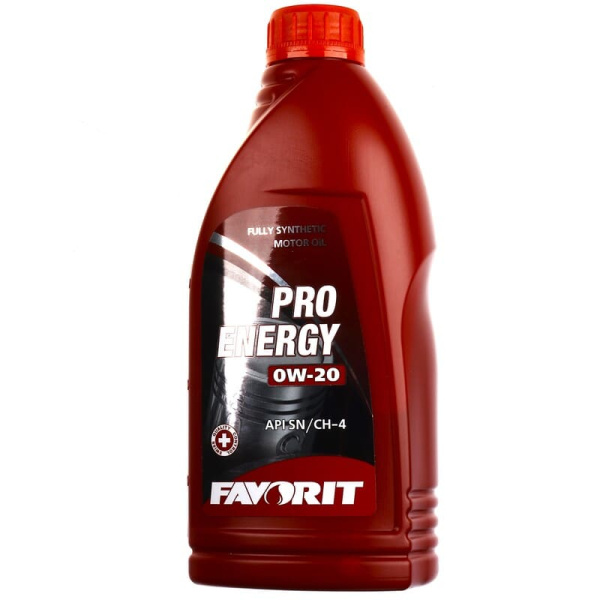 Масло 0W20 SN/CH-4 Favorit Pro Energy 1л синтетическое GF-5 (FV3705-1-E)