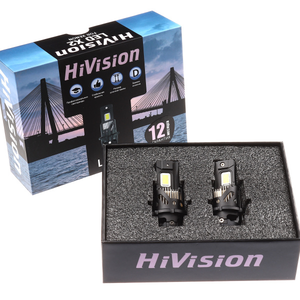D2R 6500K ксенон "HiVision" X2 (к-т)
