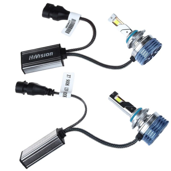 HB4 9006 12V 6000K Headlight Z7 Power Bright, 15000lm (к-т) HiVision (002684)