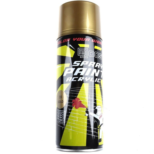 Краска-спрей BOOST  SP-BG450  520мл золото